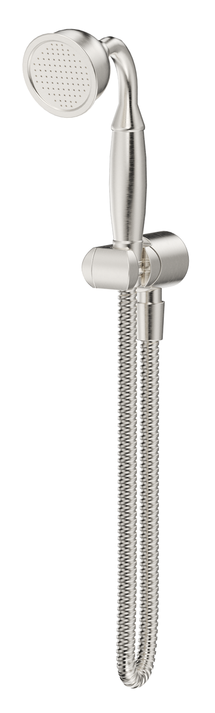 Mica Heritage Hand Shower on Bracket - Brushed Nickel