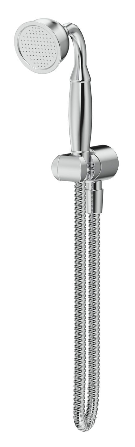 Mica Heritage Hand Shower on Bracket - Chrome