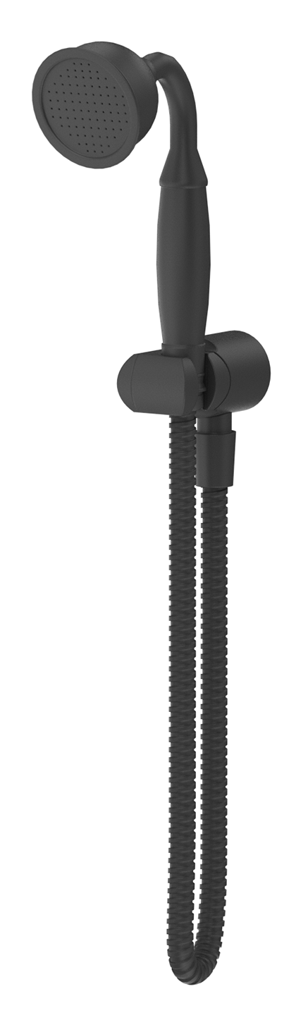 Mica Heritage Hand Shower on Bracket - Black