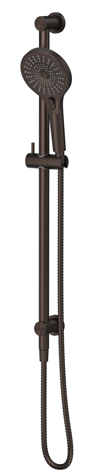 Mica Shower Rail w/ Handpiece - Dusk Bronze
