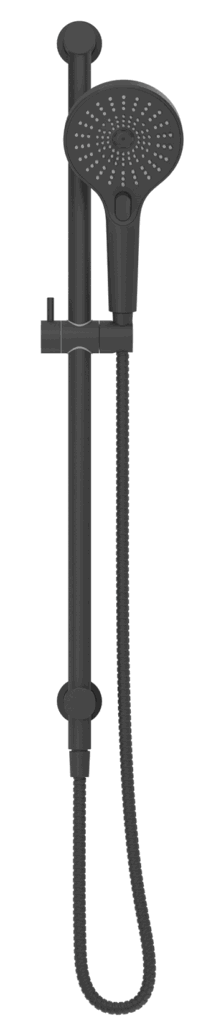 Mica Shower Rail w/ Handpiece - Black