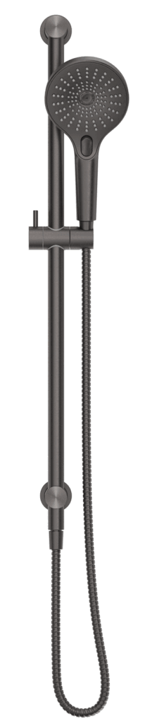 Mica Shower Rail w/ Handpiece - Gunmetal