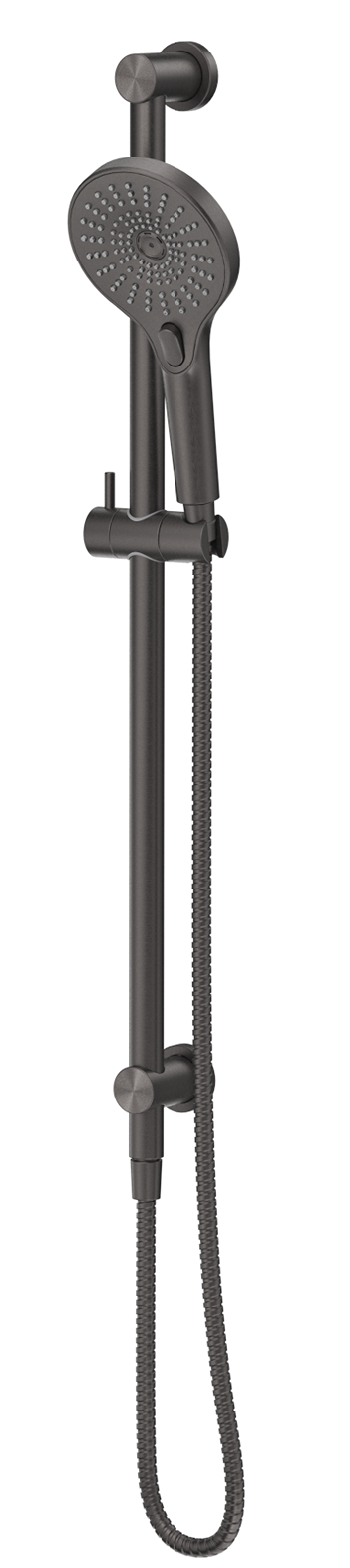 Mica Shower Rail w/ Handpiece - Gunmetal