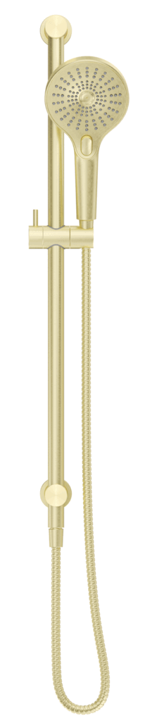 Mica Shower Rail w/ Handpiece - French Gold