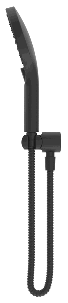 Mica Air Hand Shower On Wall Bracket - Black