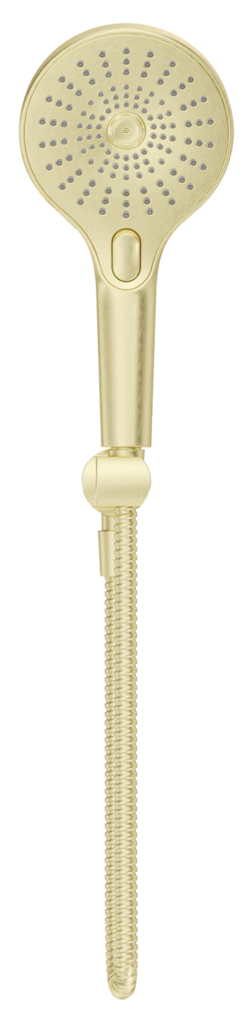 Mica Air Hand Shower On Wall Bracket - French Gold