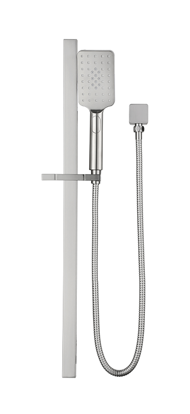 Cresta Shower Head on Rail - Brushed Nickel
