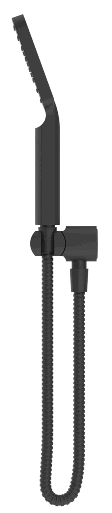 Cresta Hand Shower On Wall Bracket - Black