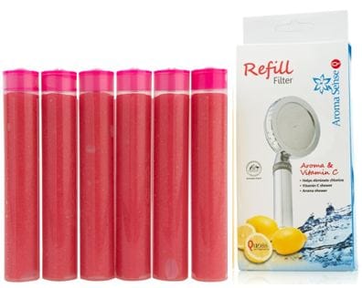 Aroma Sense Q Vitamin C Filter Pack (6 Refills) - Rose