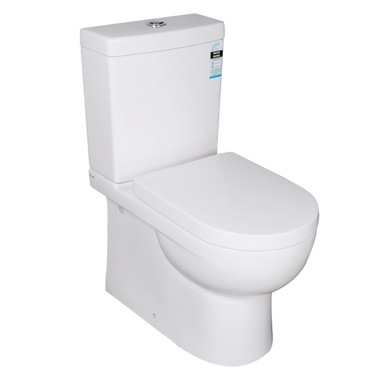 Rio  Back-to-Wall Toilet Suite - Gloss White