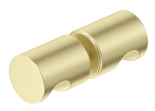 Round Shower Door Knob - FRENCH GOLD