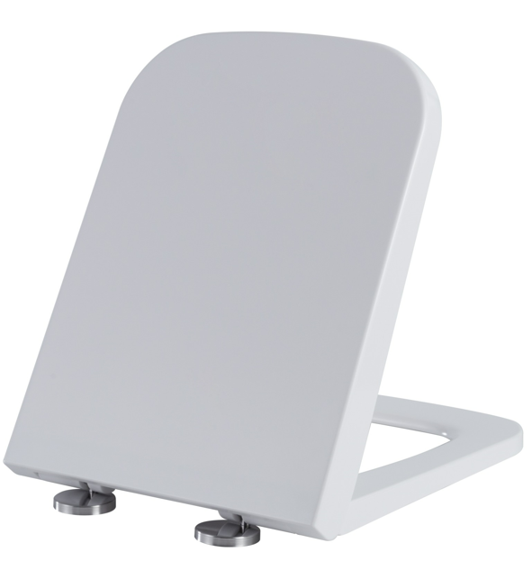 Qubist Box Rim Wall Faced Floor Pan - Gloss White