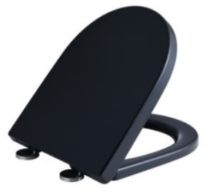 Seat Cover for 002-B, 008-B, 102-B Gloss Black Seat cover Fixing Screw Code: K05 Hinge cover code: K05C-MB