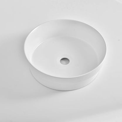 400*400*145mm Matte White Insert Basin