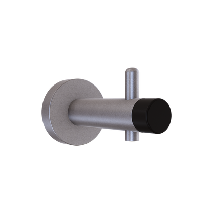 Sentinel Series Coat Hook with Bumper – Concealed - With Screw Fixings