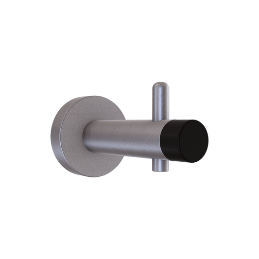 Sentinel Series Coat Hook with Bumper – Concealed - With Screw Fixings