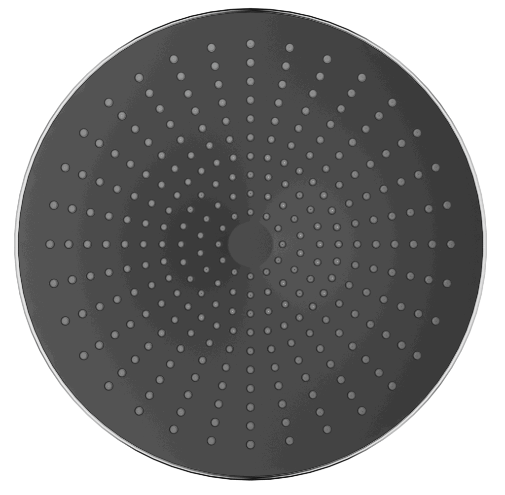 Mica Shower Head - 250mm - Chrome
