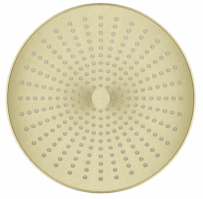 Mica Shower Head - 250mm - French Gold