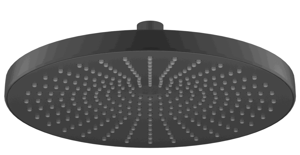 Mica Shower Head - 250mm - Black
