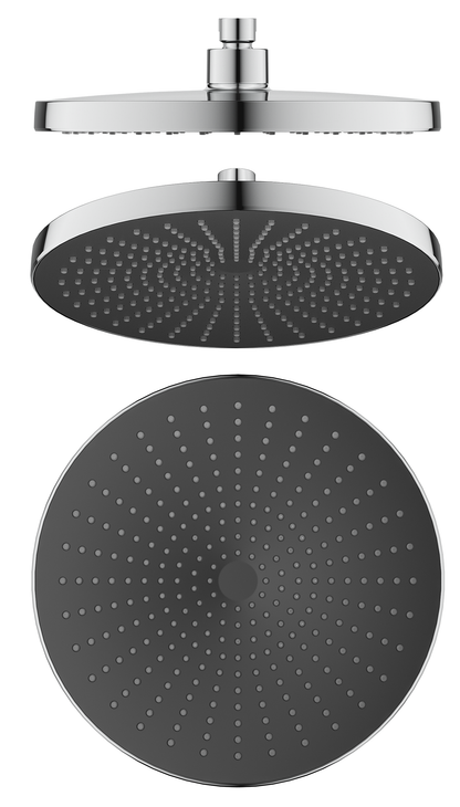 Mica Shower Head - 250mm - Chrome