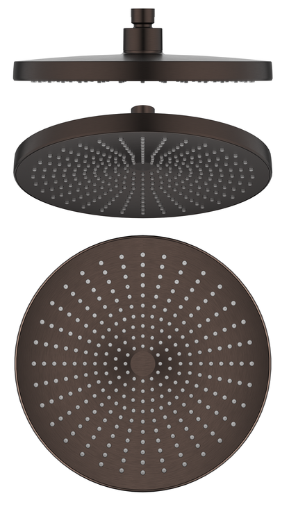 Mica Shower Head - 250mm - Dusk Bronze
