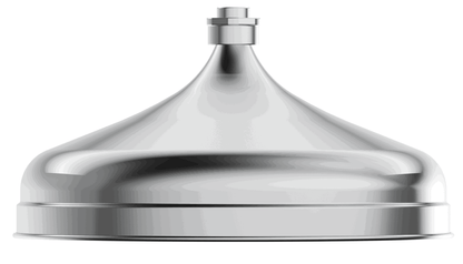 Mica Heritage Shower Head - 300mm - Chrome