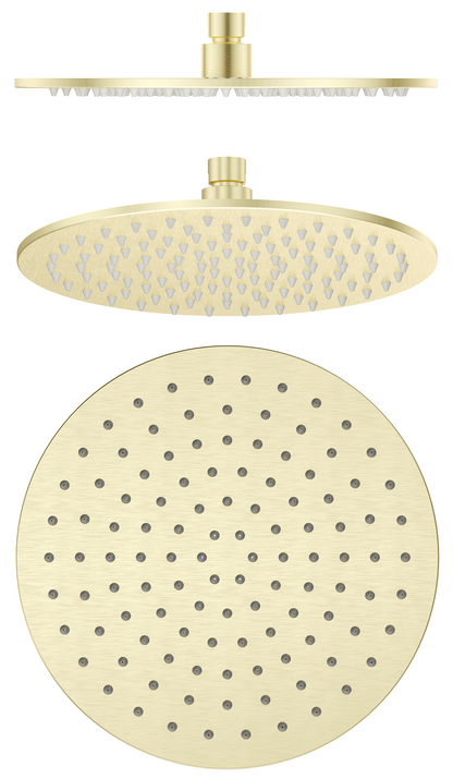 Mica Shower Head - 250mm - French Gold