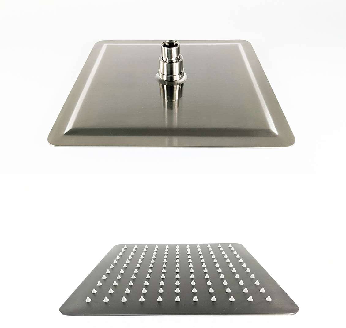 Cresta Shower Head 250mm - Brushed Nickel