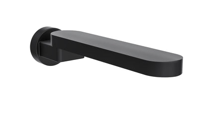 Shenay S2 Swivel Wall Bath Spout - Matte Black