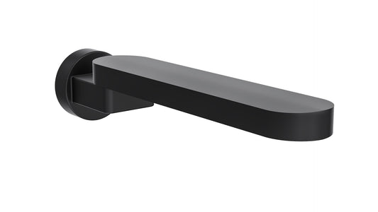 Shenay S2 Swivel Wall Bath Spout - Matte Black
