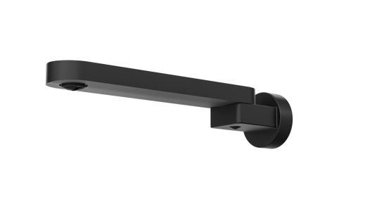 Shenay Swivel Bath Spout - Matte Black