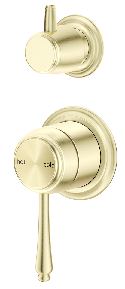 Mica Heritage Mixer Diverter - 2P - TRIM KIT- French Gold