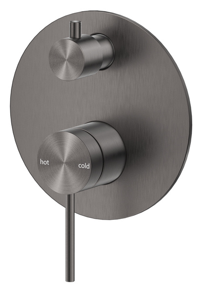 Mica Shower Mixer Diverter - 1P - TRIM KIT - Gunmetal