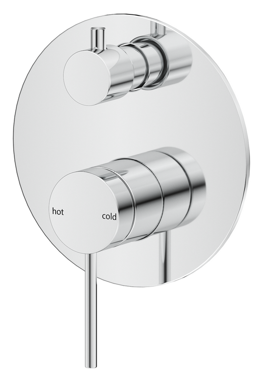 Mica Shower Mixer Diverter - 1P - TRIM KIT - Chrome