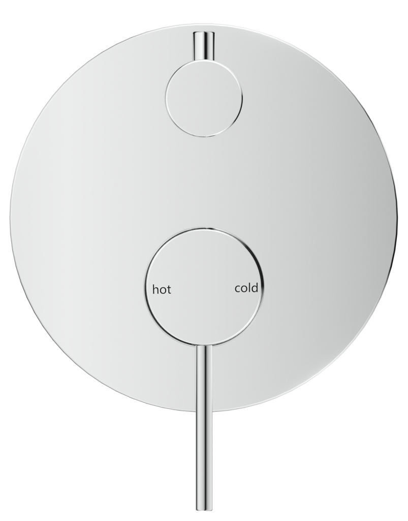 Mica Shower Mixer Diverter - 1P - TRIM KIT - Chrome