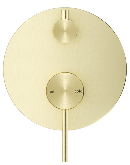 Mica Shower Mixer Diverter - 1P - TRIM KIT - French Gold