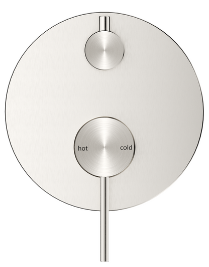 Mica Shower Mixer Diverter - 1P - TRIM KIT - Brushed Nickel