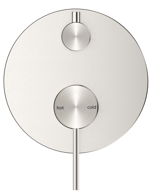 Mica Shower Mixer Diverter - 1P - TRIM KIT - Brushed Nickel