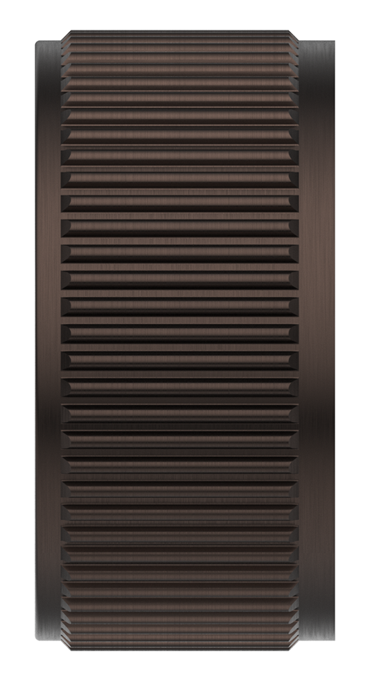 Mica Fluted Progressive Shower Mixer - Dusk Bronze