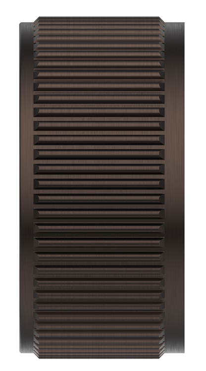 Mica Fluted Progressive Shower Mixer - Dusk Bronze