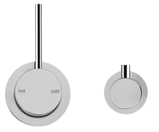 Mica Shower Mixer Diverter - UPSW- TRIM KIT - Chrome