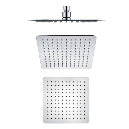 S/Steel Shower Head 400mm - SQUARE