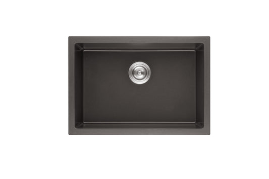 730mm Quartz Undermount Kitchen Sink - Single Bowl - Matte White