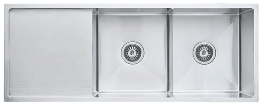 Luminare Sink 1150 x 440mm - Double Bowl w/ Drainer