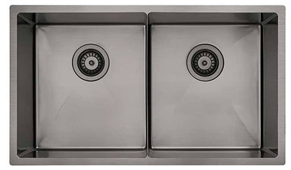 Luminare Sink 760 x 440mm - Double Bowl - Gunmetal