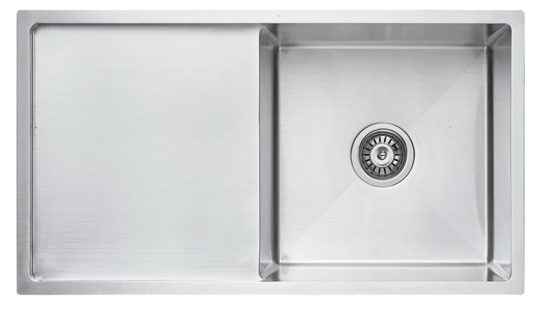 Luminare Sink 800 x 440mm - Single Bowl w/ Drainer