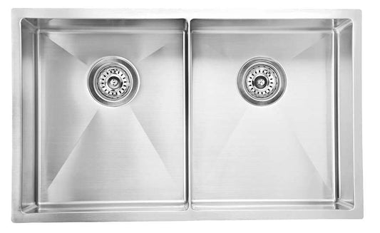 Luminare Sink 880 x 440mm - Double Bowl - Stainless