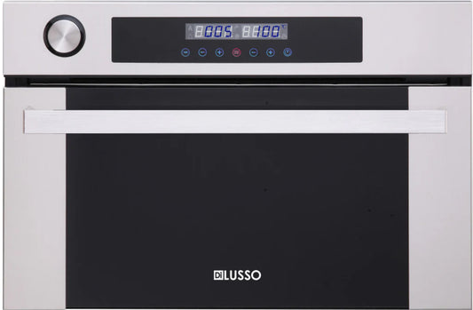 33L Built-in SS Steam Oven - Full SS interior and accessories, built-in reservoir