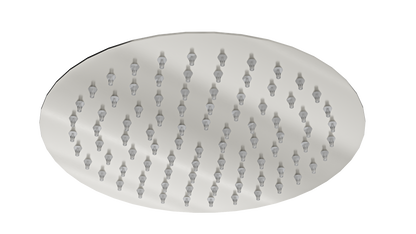 Soul Eco 200mm Round Shower Head - Brushed Nickel