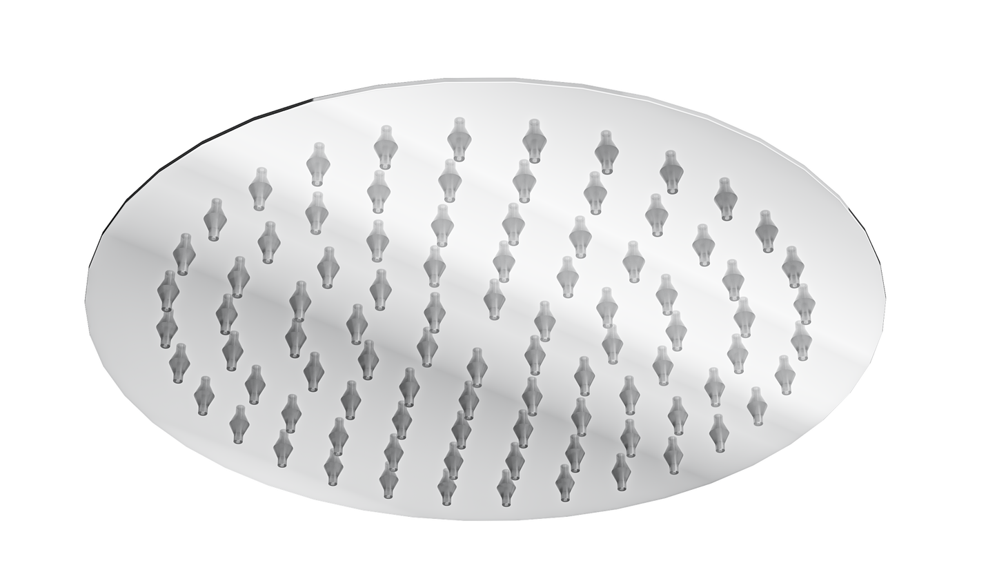Soul Eco 200mm Round Shower Head - Chrome